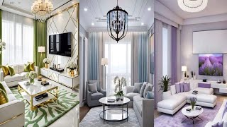 Beautiful colors to decorate your living room Living Room Tour apartments [upl. by Fredelia]