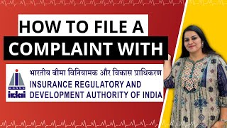 How to File a COMPLAINT with IRDA  Insurance Claim Complaints  Gurleen Kaur Tikku [upl. by Besnard767]