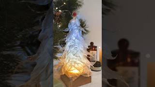 DIY a light CHRISTMAS tree with UV Resin diy resinart christmastree christmasdecor [upl. by Brittaney]