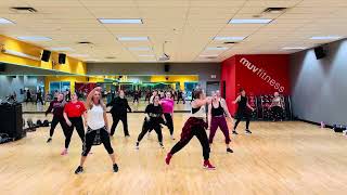 Caliente El Tonto warm up dance fitness choreography by Traci [upl. by Asiuqram]