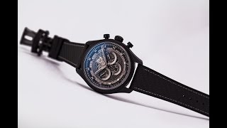 Zenith Chronomaster El Primero Skeleton 45 Black Edition Ref 49252040098R578 [upl. by Atnes]