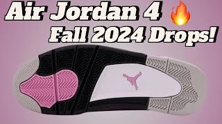 THE AIR JORDAN 4 RELEASES FOR FALL 2024🔥👀 [upl. by Olrak]