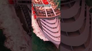 Valiant Lady Cruise Ship  Biggest Cruise Ship youtubeshorts [upl. by Odnumyer]