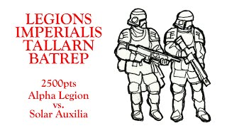 Legions Imperialis BatRep Zero Summary [upl. by Drwde]