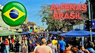 feira de alfenas minas gerais Brasil [upl. by Notsuj]