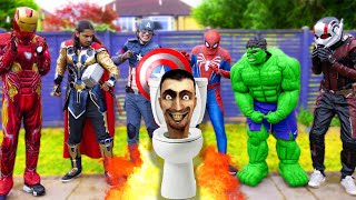 Skibidi Toilet VS Superheroes [upl. by Acisey]