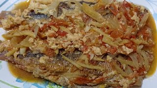 Sarciadong Dalagang Bukid  fish recipe  jollyduazo [upl. by Frech]