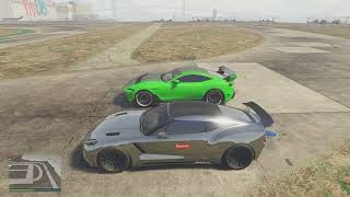 GTA V Online  Pariah vs Grotti Itali GTO Stinger TT [upl. by Aldarcie860]