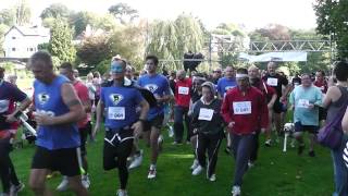 Y Front Run  the start Hastings 2014 [upl. by Bunker586]