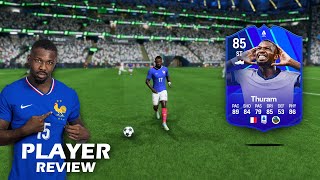 85 THURAM SBC PLAYER REVIEW  FC 25 ULTIMATE TEAM [upl. by Gebhardt]