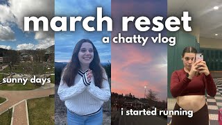 reset for march with me monthly reset vlog [upl. by Eidob415]