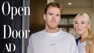 Inside NHL Star Connor McDavids Cozy Modern Home  Open Door  Architectural Digest [upl. by Anaimad938]