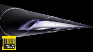 Hyperloop  ultra highspeed public transport unveiled by Elon Musk  Truthloader [upl. by Liborio]