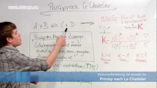 Thermodynamik Prinzip nach Le Chatelier  Abitur Chemie [upl. by Conrade95]