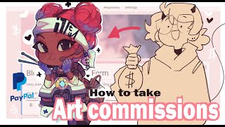 How to take art commissions  or how I personally do it [upl. by Wolfgang]