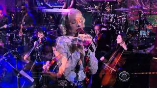 Christina Aguilera  You Lost Me Late Show David Letterman Full HD [upl. by Goodden]