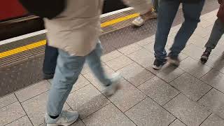 Northern Line Departing Tottenham Court Road [upl. by Alcinia]