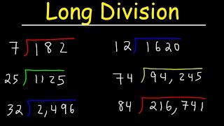 Long Division Made Easy  Examples With Large Numbers [upl. by Roberto31]