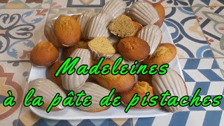 Madeleines à la pistaches avec coque magique sans gluten recette [upl. by Tra]