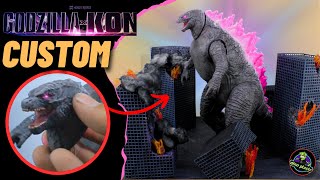 Custom Godzilla diorama  godzilla kong [upl. by Alaj]