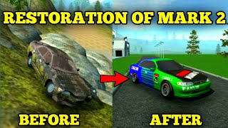 Restoration Of Abundant Toyota Mark 2  Car Simulator 2  New Update [upl. by Needan]