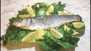 Branzino al Sale Cooked with Kosher Salt Step By Step Tutorial [upl. by Orfurd322]