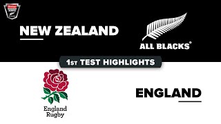 HIGHLIGHTS  NEW ZEALAND v ENGLAND  July Internationals 2024  First Test [upl. by Ynatirb717]