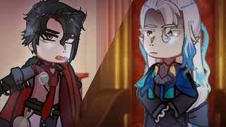 Pov Neuvillette chose duty over love  Wriothesley x Neuvillette ANGST  Gl2 genshin meme [upl. by Aikyt832]