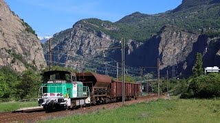 Militaire et FRET sur la ligne de la Maurienne [upl. by Cyler539]