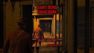 Saint Denis Shakedown rdr2 gaming [upl. by Mavra]