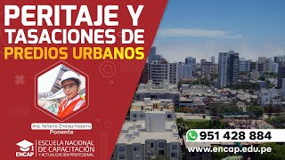 CURSO PERITAJE Y TASACIONES DE PREDIOS URBANOS  2022 [upl. by Aleuname]