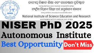 PhD admission 2024 II Direct AdmissionInterview II Autonomous Institute [upl. by Arag]