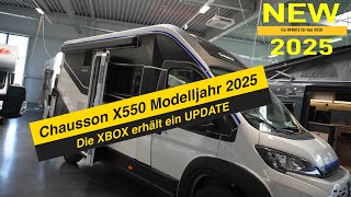 👉 2025 Update für den Chausson X550 👈 Auf der Messe in Düsseldorf 2024 und CMT 2025 Live zu sehen [upl. by Aneele]