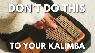 How To Take Care of Your Kalimba [upl. by Euphemie432]