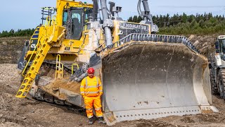 Scottish Quarry Buy New 120 Tonne Komatsu Dozer [upl. by Ladin]