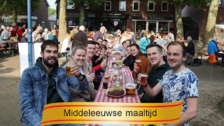 Middeleeuwse Maaltijd  St Sebastianus Gendt [upl. by Enitsed]