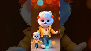 Funny cat dance 🐈‍⬛ cat catshorts funny catvideo viralcat doglover [upl. by Akeem]