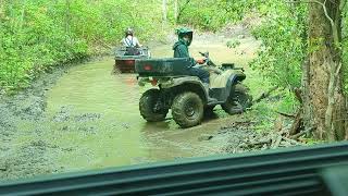 ATV fun in undisclosed location in NJ They paved Paradise to put up a parking lot [upl. by Kciredec116]