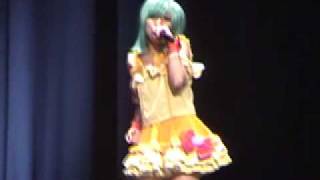 Fanime 2009  Ranka Lee sings 星間飛行 Seikan Hikou [upl. by Deb]