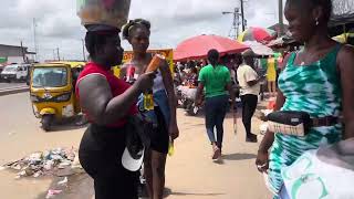 Monrovia Liberia 2024  Biggest Market in Liberia [upl. by Anauqal]