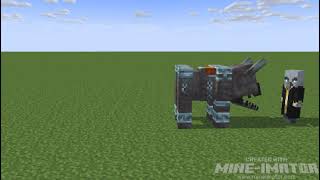 Ravager vs Illager  A Minecraft animation [upl. by Aneetsirhc]