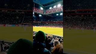 My First Ajax Match ❌⚽️ shorts short ajax football footballshorts amsterdam fyp viralvideo [upl. by Jackquelin]