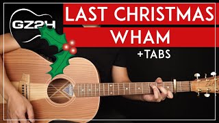 Last Christmas Guitar Tutorial  Wham Guitar Lesson No Capo  Fingerpicking [upl. by Egiaf983]