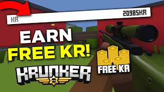 How to get FREE KR in KRUNKERIO [upl. by Eelnayr]