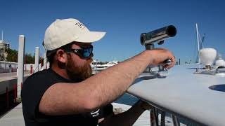 Installing TACO Marine Grand Slam 450 Outrigger Mounts [upl. by Arrec31]