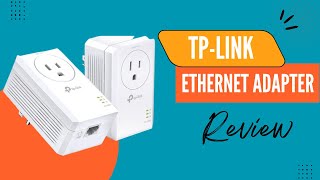 TPLink AV1000 Powerline Ethernet AdapterTLPA7017P KIT Review [upl. by Mildrid]