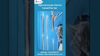 Sigmoidoscope Electric TubeampPilot Set Gynecology Proctoscope Anoscope Surgical Instruments [upl. by Ylrae]