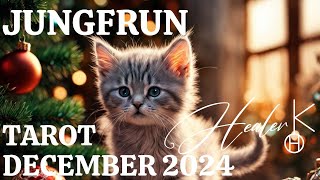 Jungfrun ♍️ December 2024 Tarot  Healer K [upl. by Freytag]