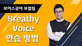 Breathy Voice 훈련 방법 노래예시  토이  내가너의곁에잠시살았다는걸 【보이스큐어】 보컬 발성 레슨 [upl. by Yardna]