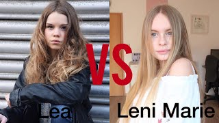 Lea  Looskanal  VS Leni Marie Musically Battle Compilation 🔥 [upl. by Hestia608]